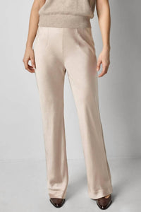 Lilla P - Satin Clean Front Pant