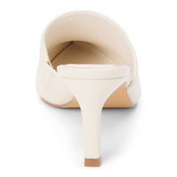 Matisse Women's Garrett Heeled Mule in ivory - women's shoe - view 5