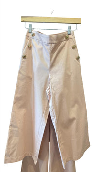 Fate by LFD Women's Cropped Wide Leg Pants in blush pink - women's pants