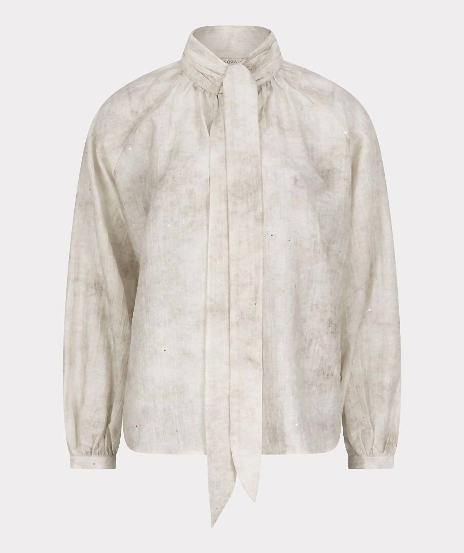 Esqualo - Billa Raglan Shawl Collar Blouse