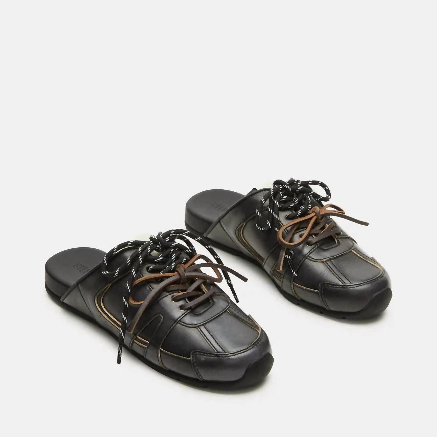 STEVE MADDEN Women's Maysa Distressed Mule - women's shoe - detail view