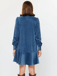 Current Air - Caroline Fine Corduroy Mini Dress