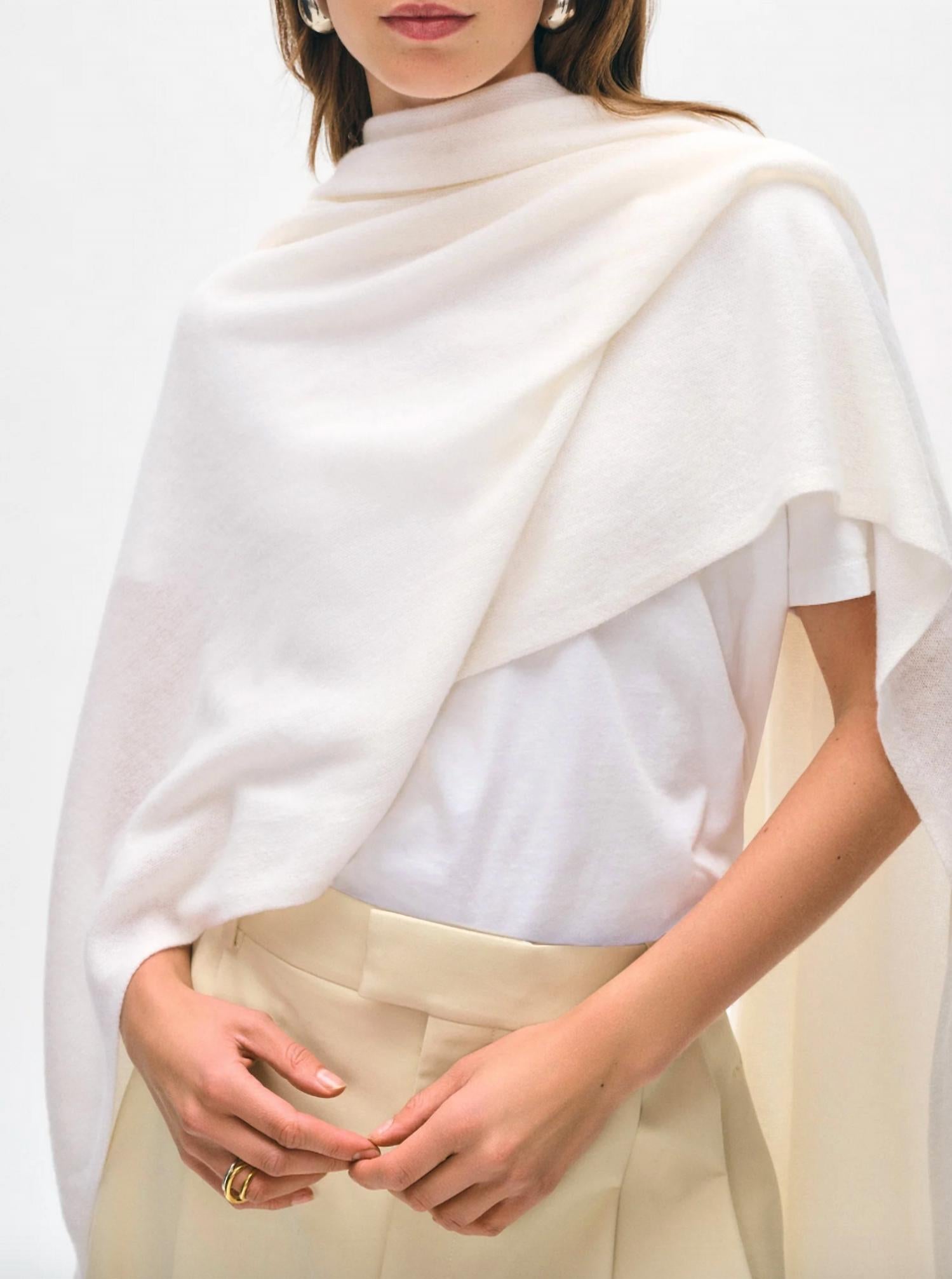 White + Warren - Women's Cashmere Travel Wrap