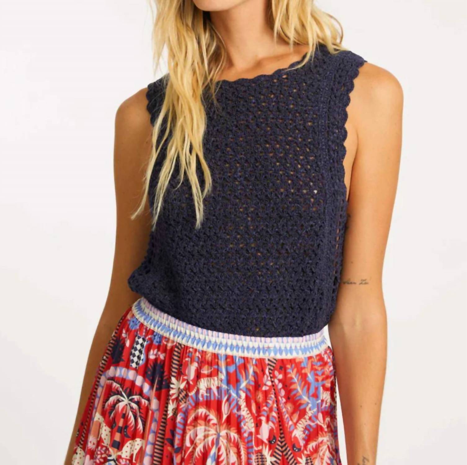 Caballero - Amelie Peacoat Top