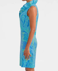 Gretchen Scott - Sleeveless Ruffneck Dress