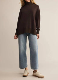Z Supply - Sable Luxe Rib Sweatshirt