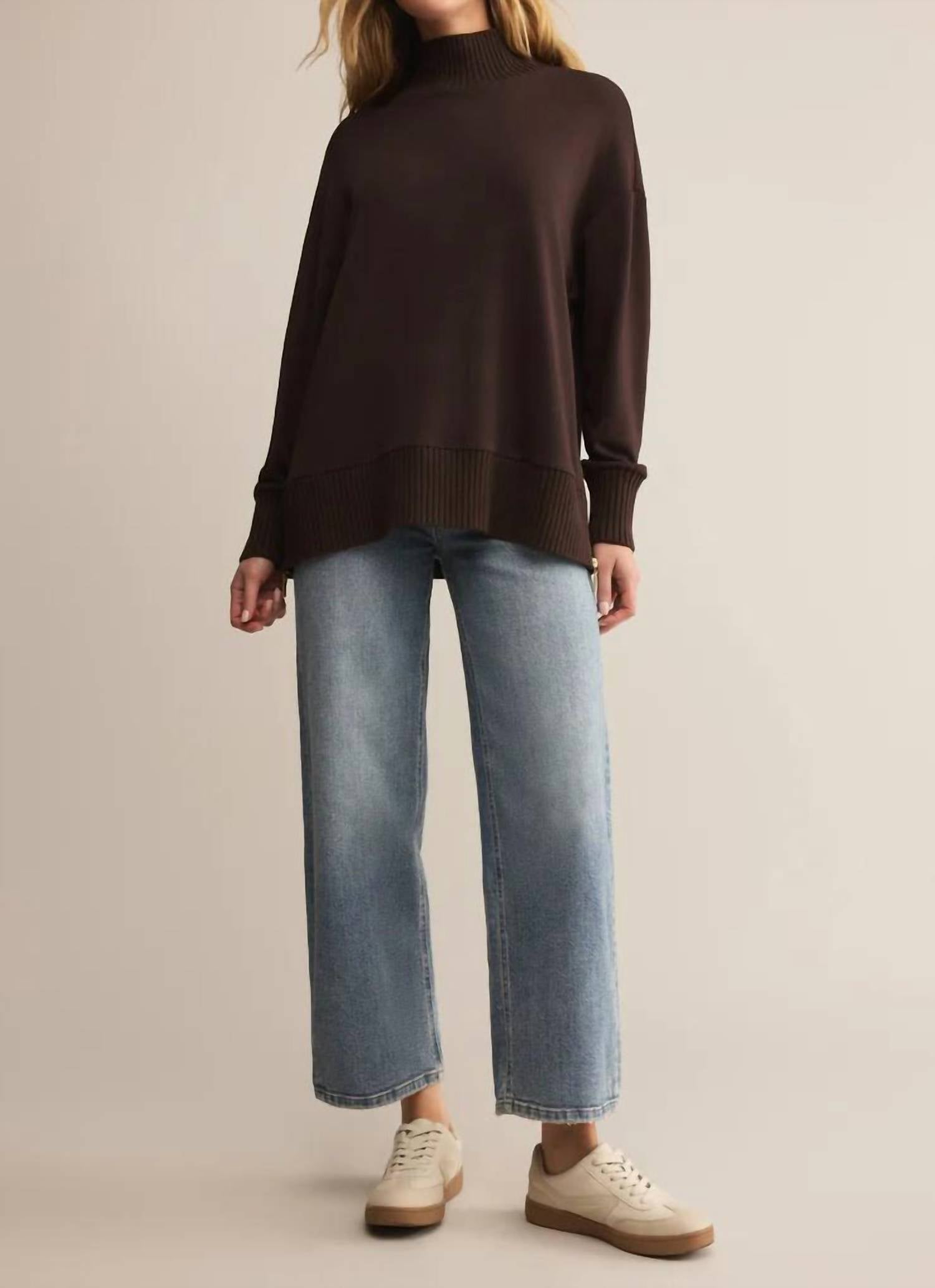 Z Supply - Sable Luxe Rib Sweatshirt
