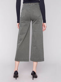 Charlie B - Spruce Cropped Twill Pants