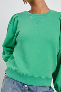 Rails Tiffany Crewneck Sweatshirt in kelly green - women's top - view 4
