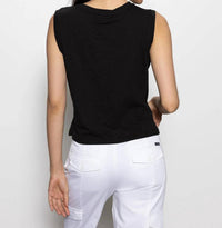Sanctuary - Ribbed Draped Tank