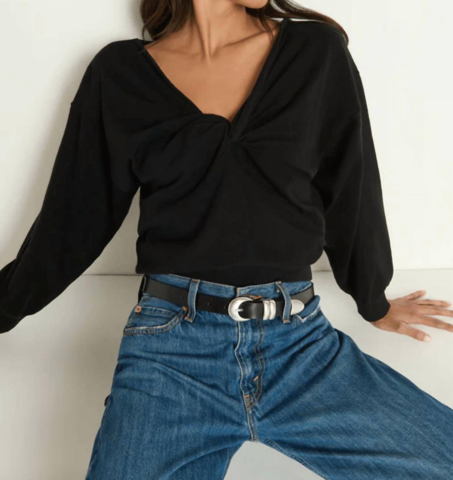 Nation Ltd - Jolie Drop Shoulder Sweater