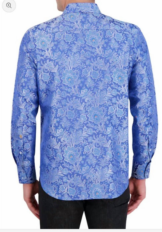 Robert Graham - Portiere paisley jacquard sport shirt