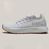 NOBULL Men's Knit Sc Runner Comfort Sneakers in white - men's sneaker