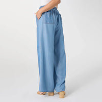 Coco + Carmen - Khloe Chambray Pant With Pockets