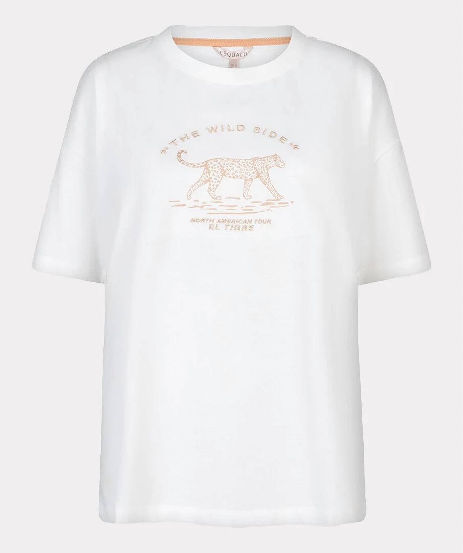 Esqualo - Aya Animal Print T-shirt