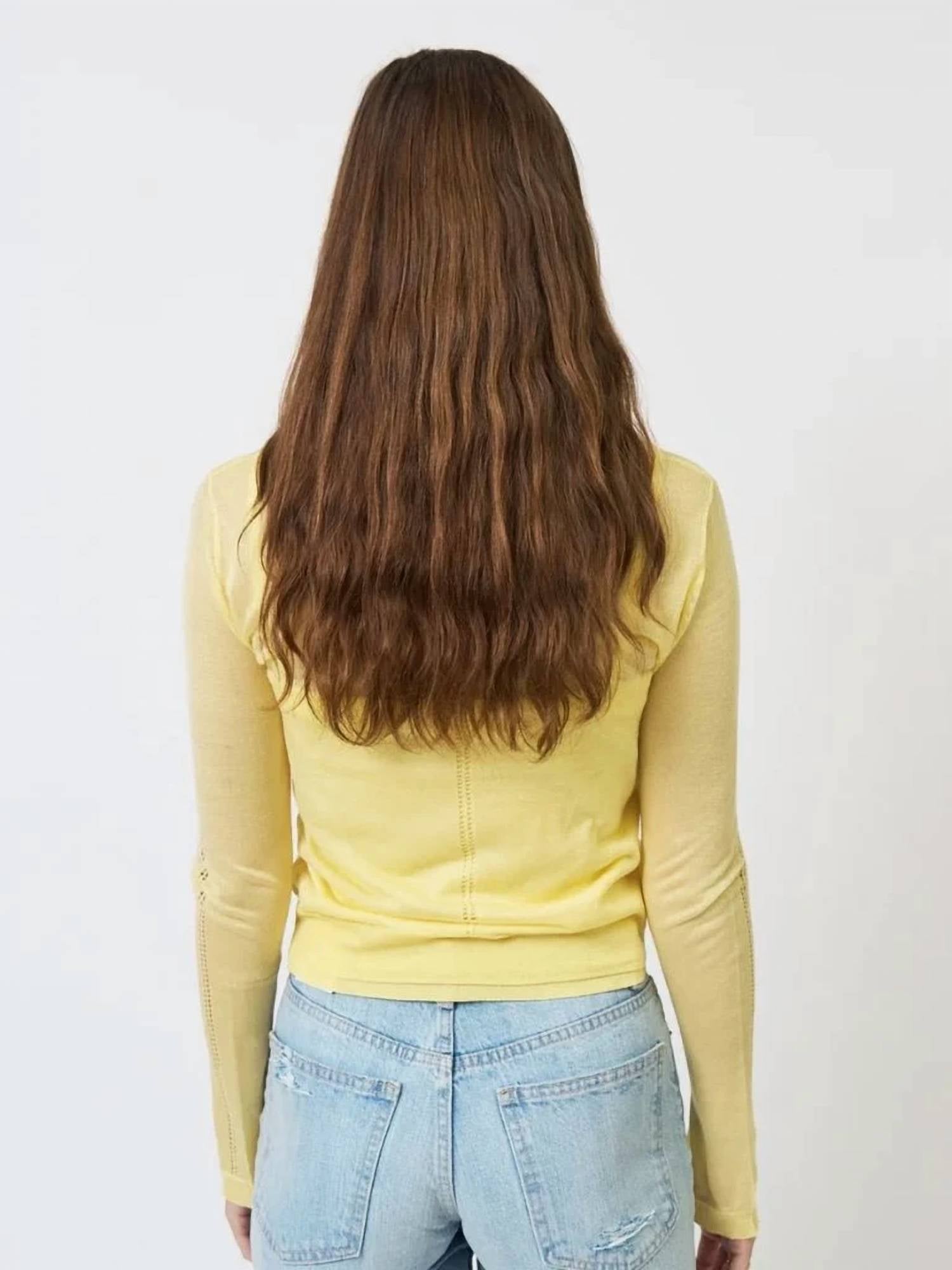 Central Park West - Brooklyn Double Layer Sheer Top