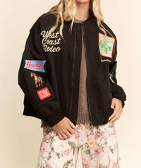 Davi & Dani - West Coast Rodeo Bomber Jacket