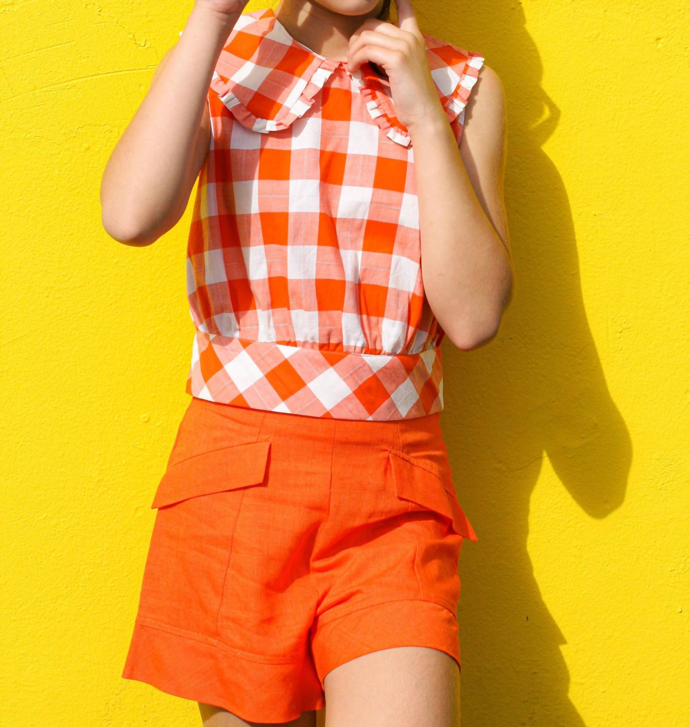 Mayoral - Gingham Blouse