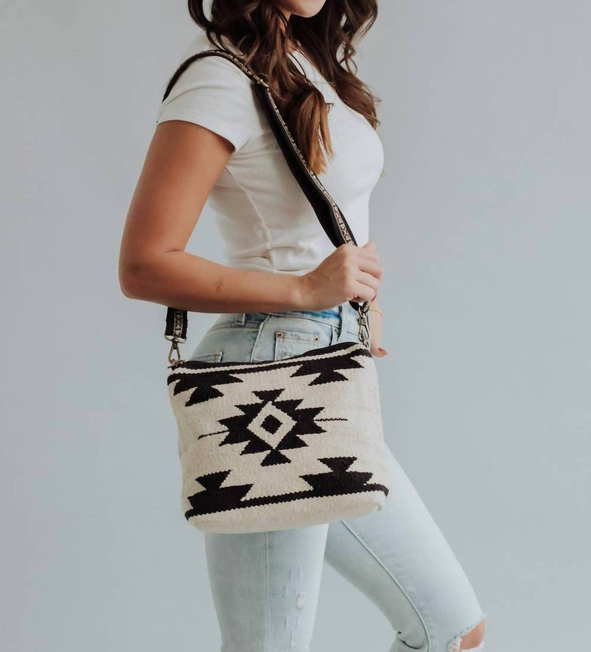 Panache Apparel - Aztec Crossbody Bag