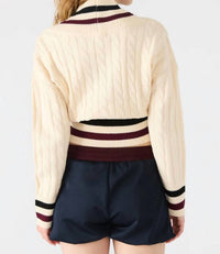 Steve Madden - Addison Faux Wrap Sweater