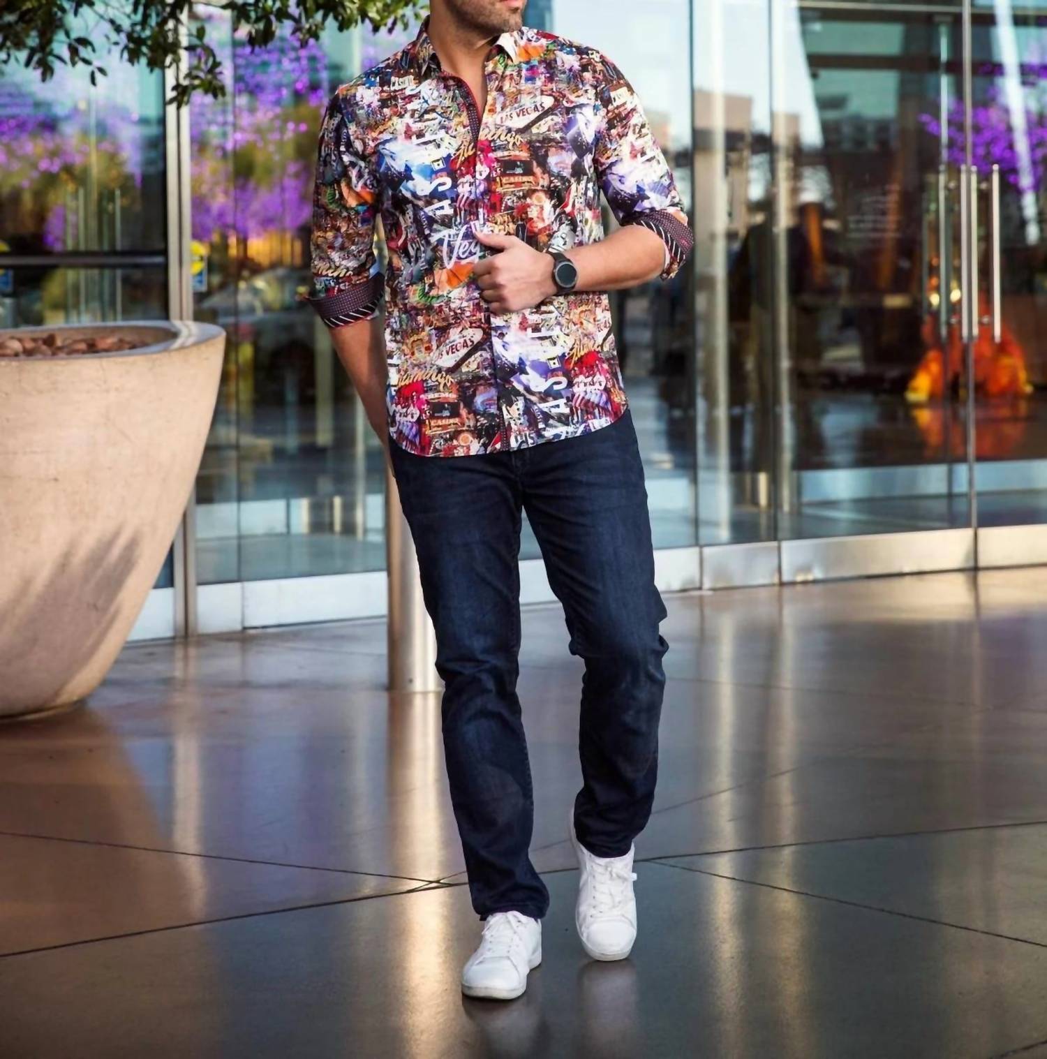 Au Noir - Bellagio Stretch Shirt