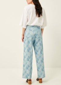 Sessun Alpatch Pants in blue patch - women's jeans - detail view