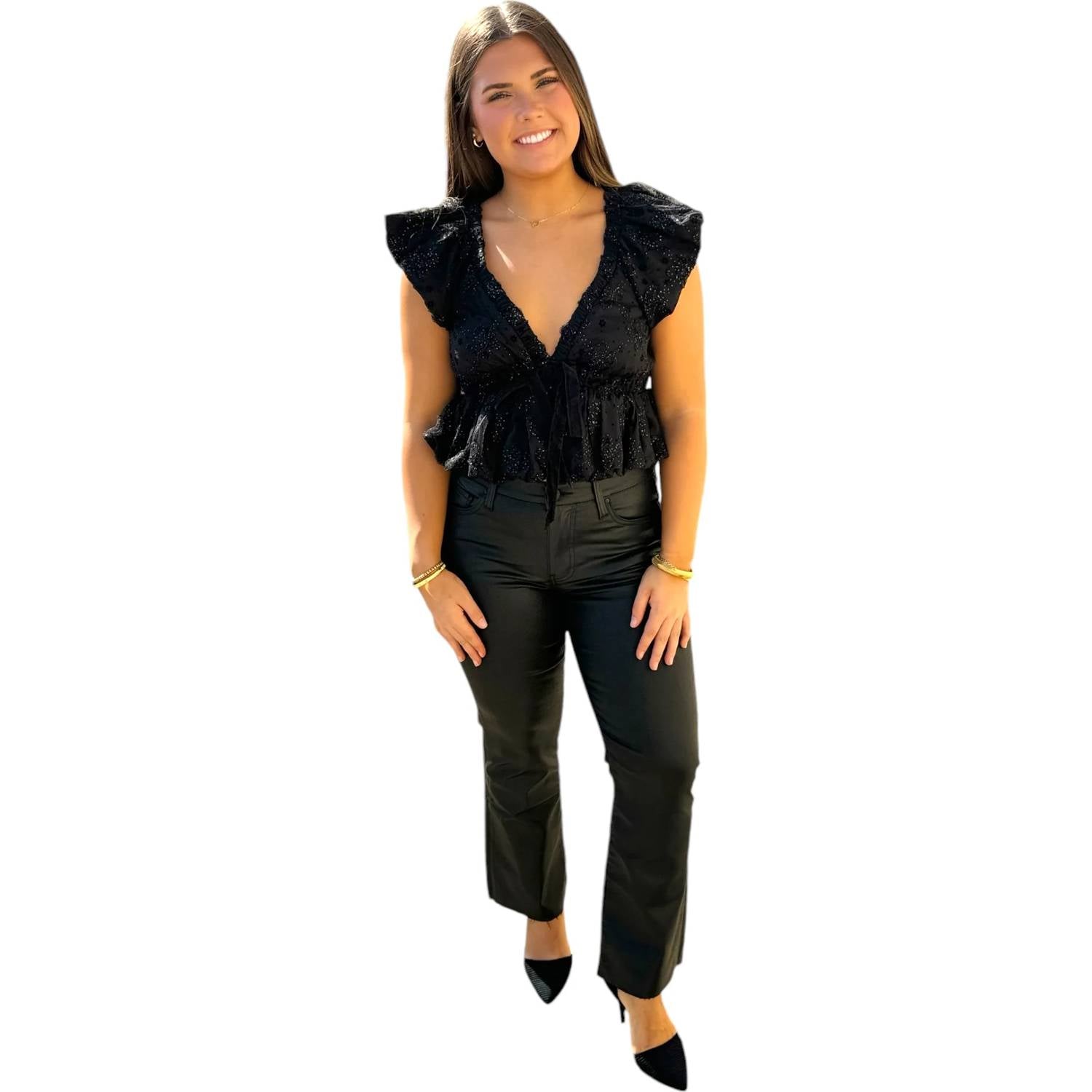 Meet Me In Santorini - Make A Toast Blouse