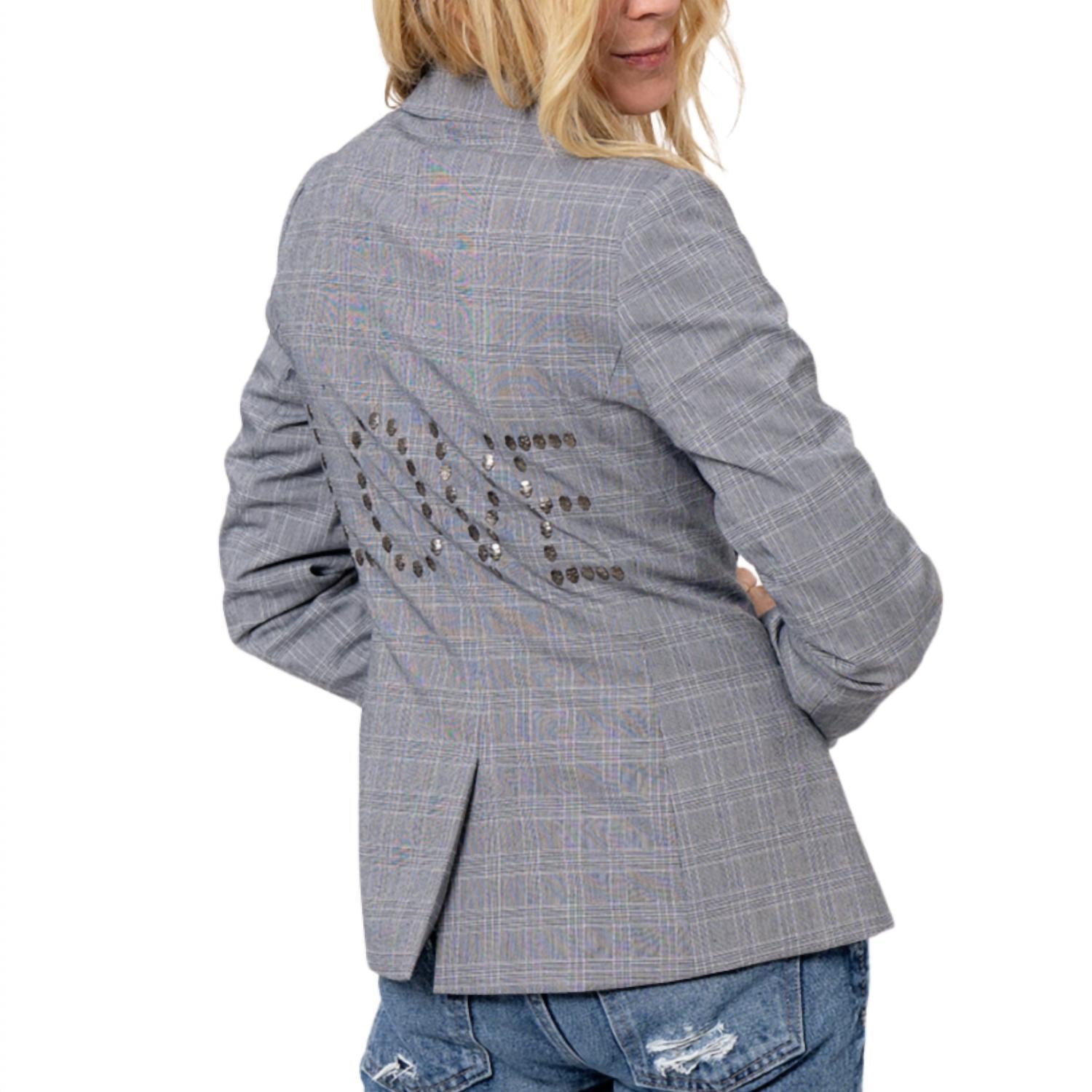 Hipchik - Women's Love Skull Blazer