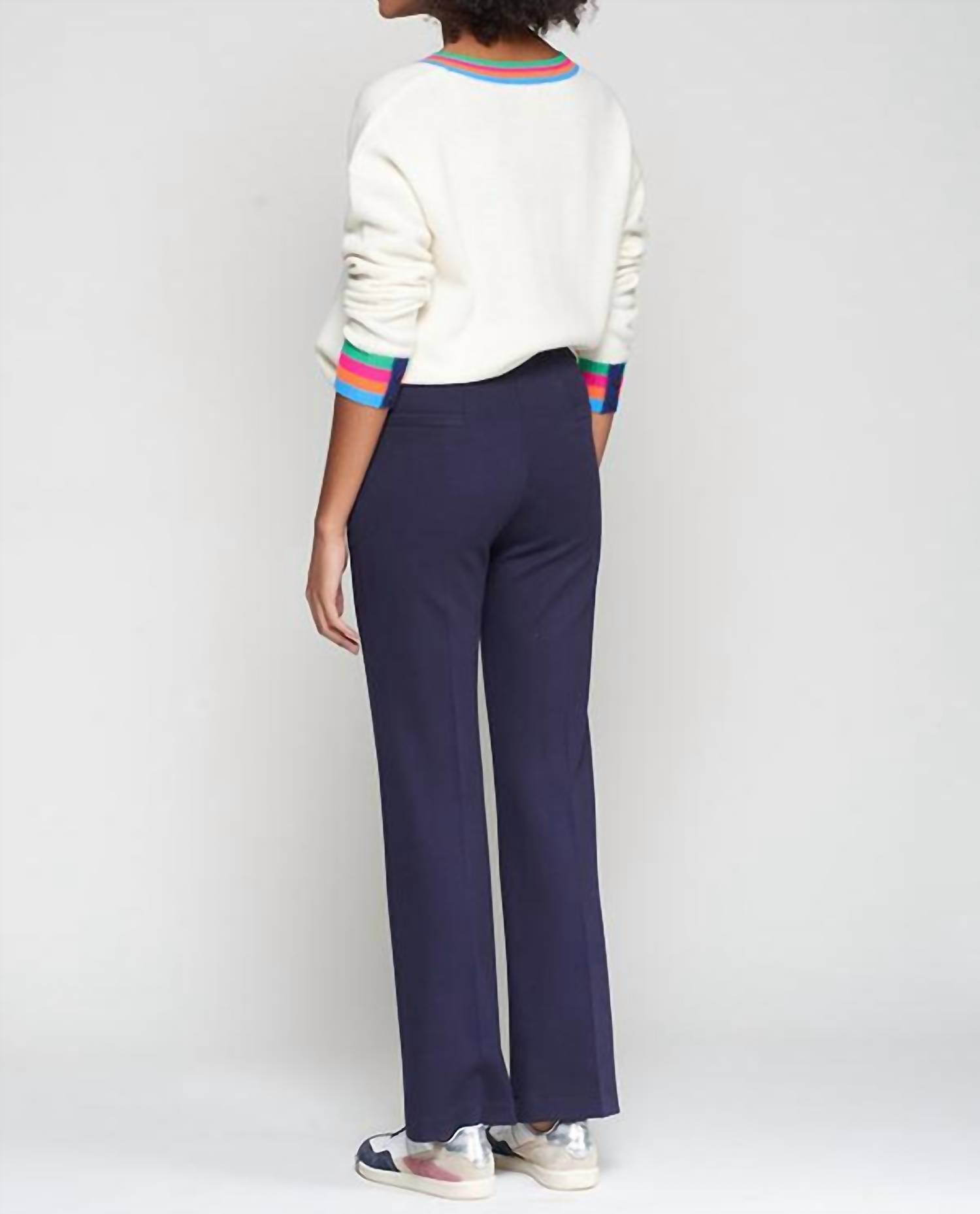 Vilagallo - Pull-on Straight Leg Classic Pants
