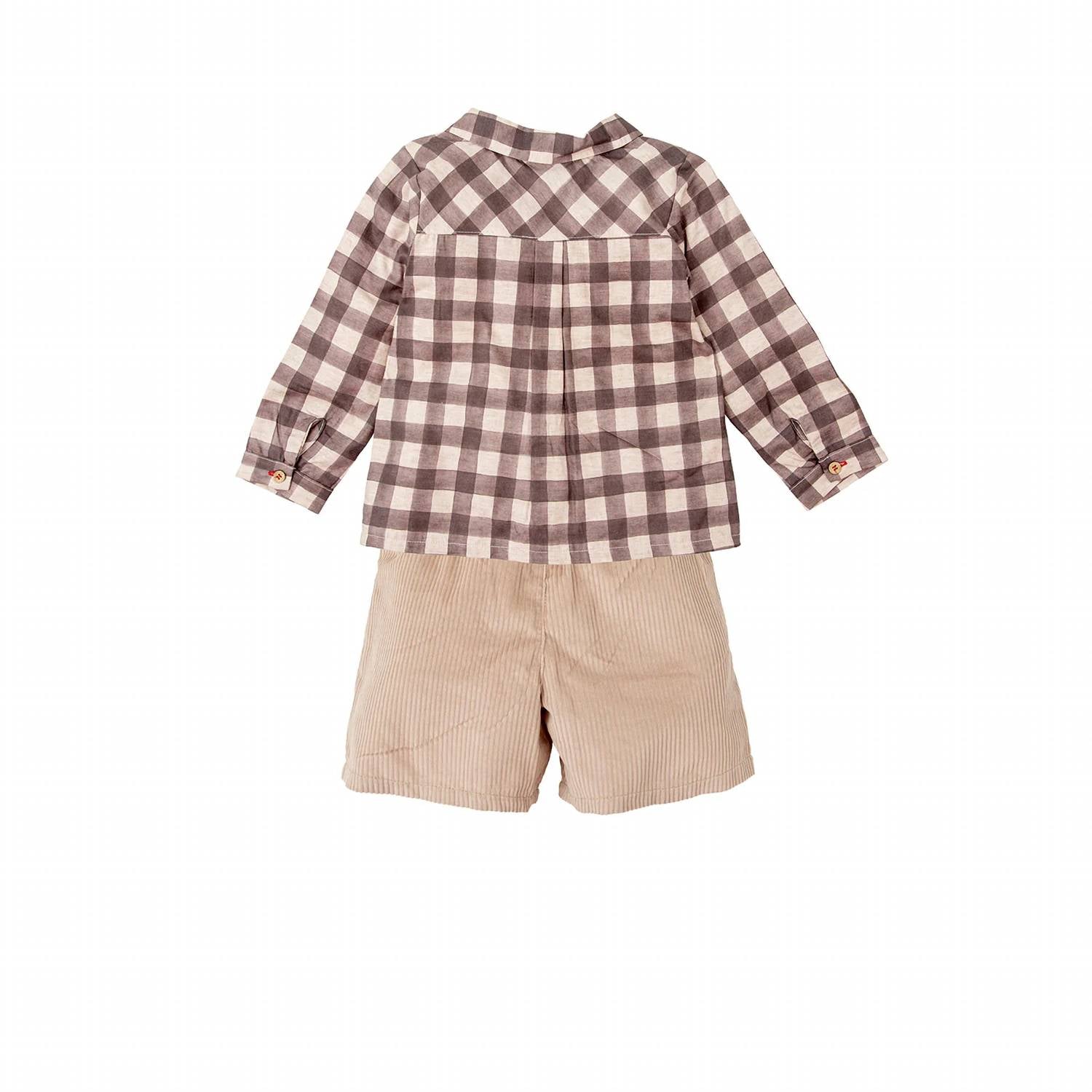 Babidu - Boy's Alamo Shorts Set