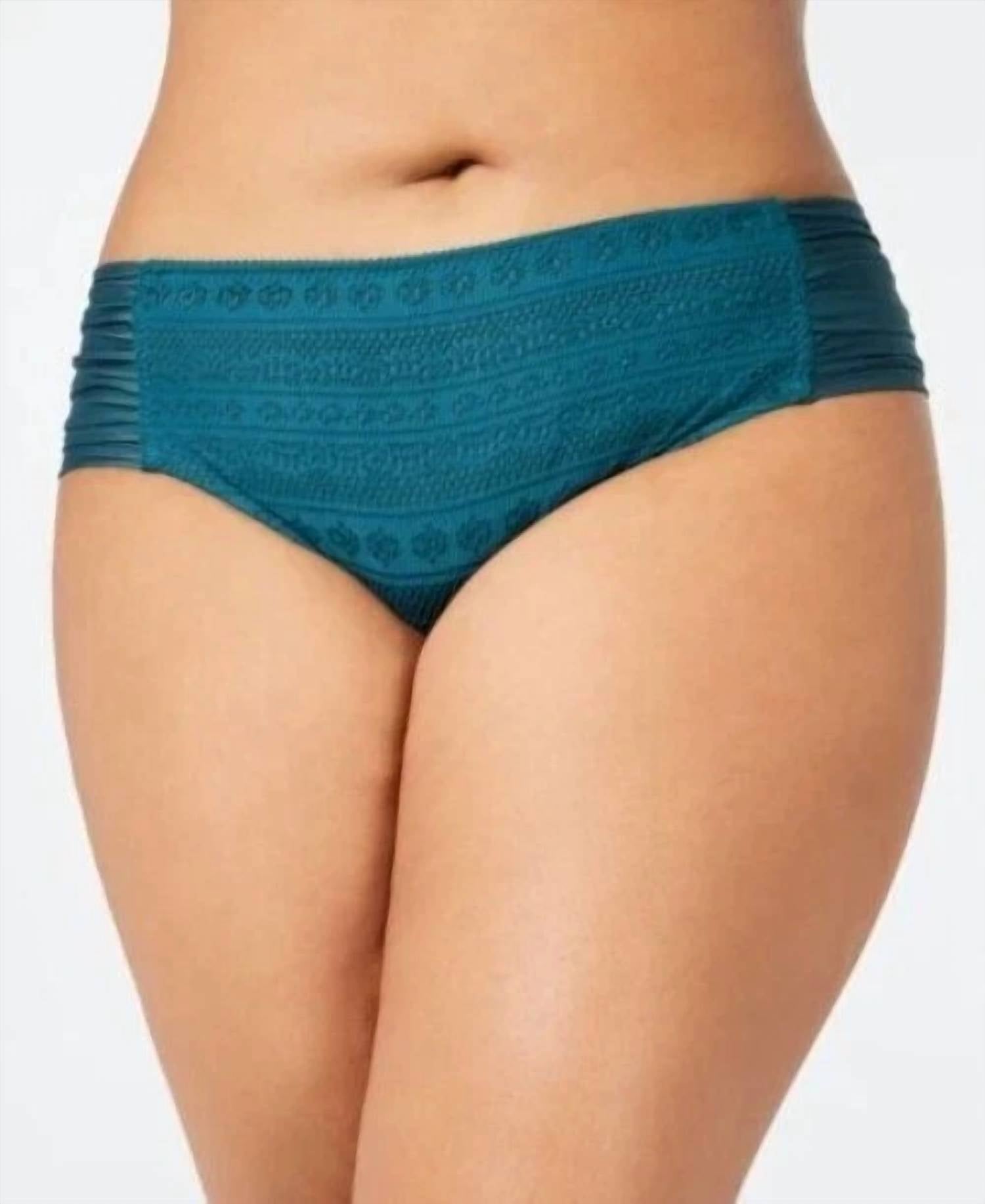 Becca - Women's Plus Size Crochet Side Tab Bikini Bottoms