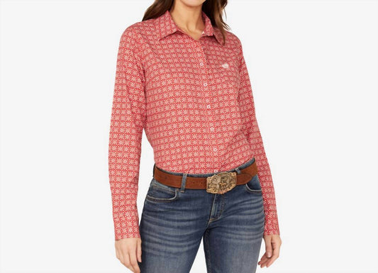 Cinch - Women's Arenaflex Long Sleeve Button Down Shirt