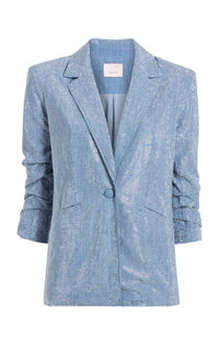 Cinq A Sept - Chambray Heatset Kylie Jacket