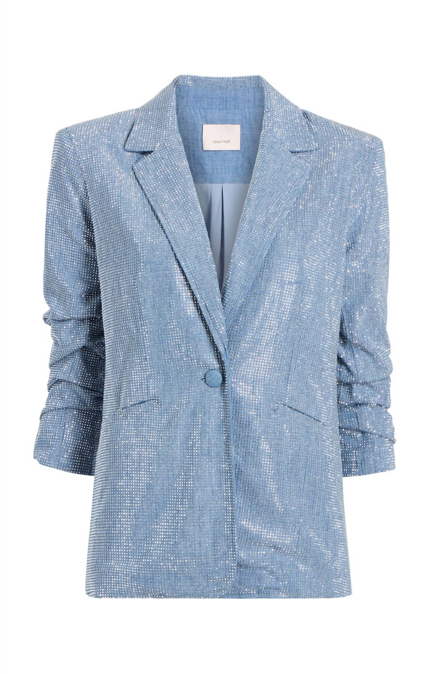 Cinq A Sept - Chambray Heatset Kylie Jacket