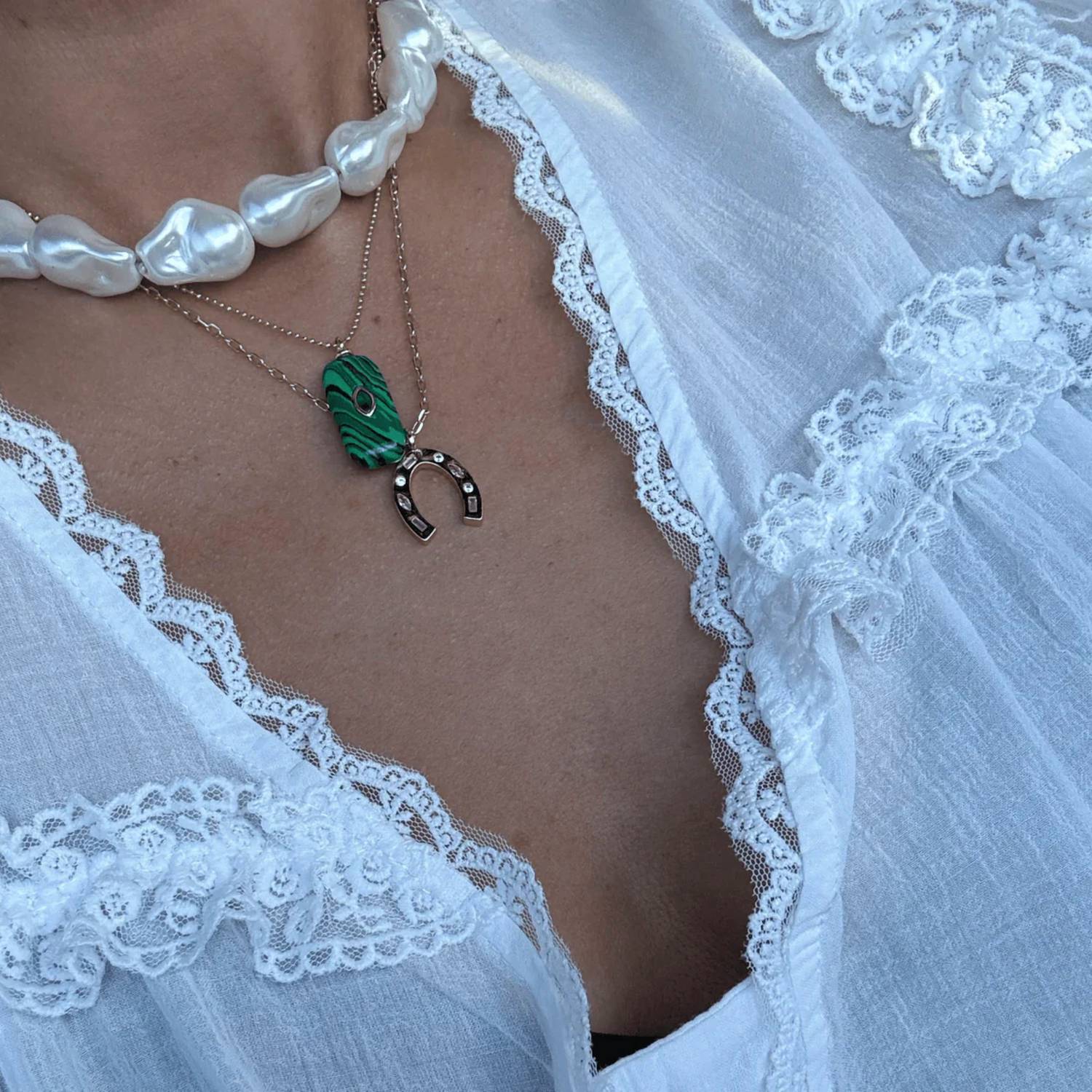 Bracha - Women's Ariana Stone Necklace