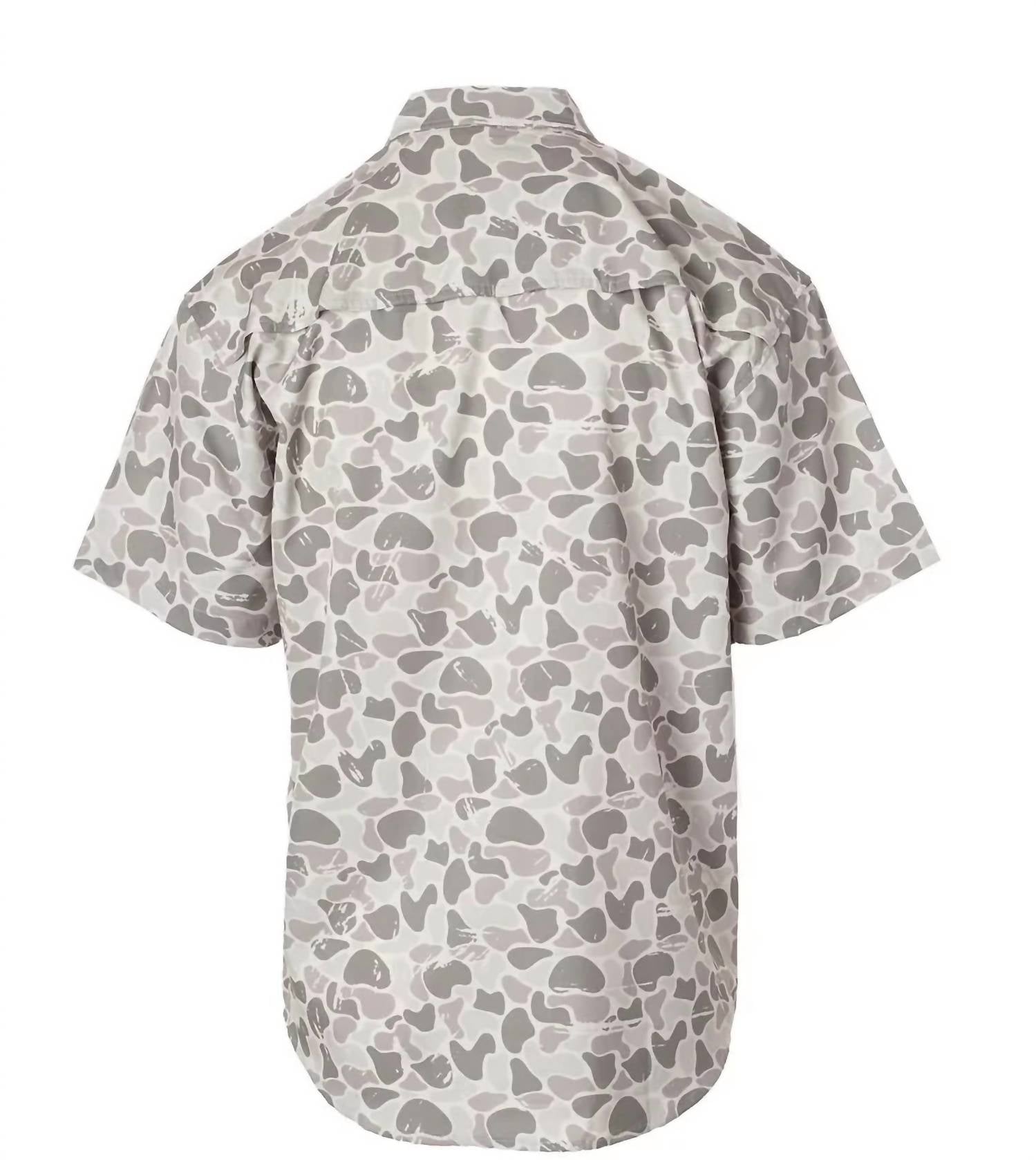 Fieldstone - Youth Marsh Camo Button Down