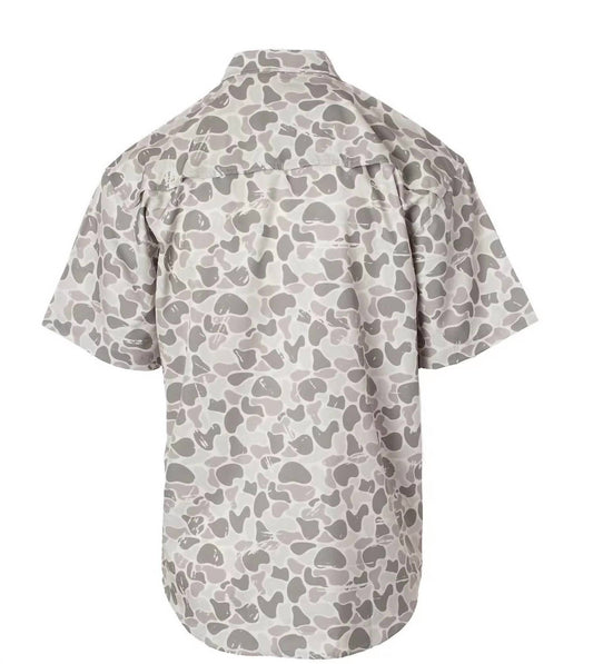Fieldstone - Youth Marsh Camo Button Down