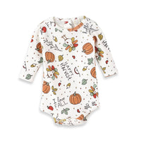Tesa Babe - Baby Girl Or Boy Happy Harvest Long Sleeve Onesie