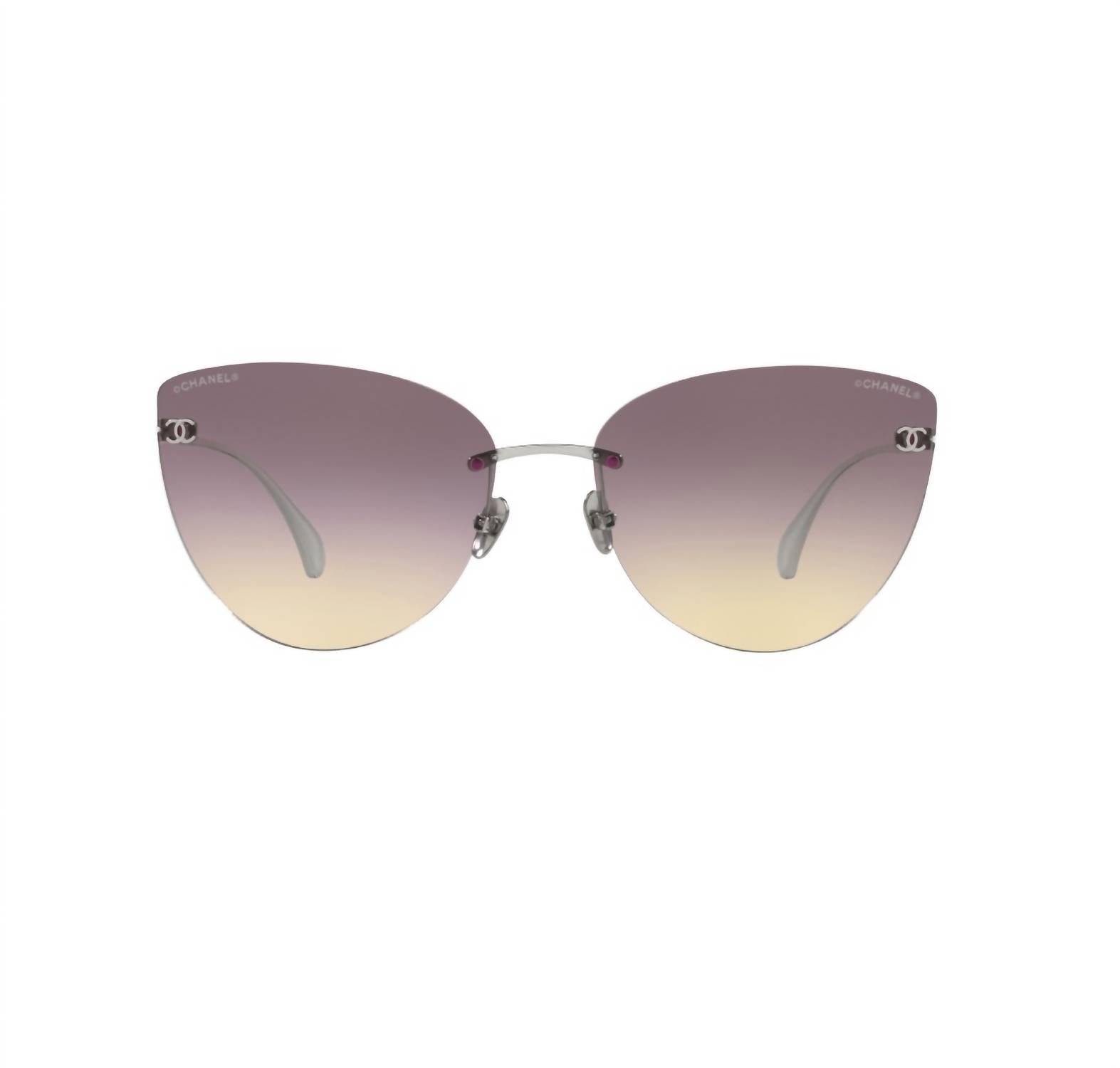 Chanel - Cat Eye Non Polarized Sunglasses 4273t - C1242q