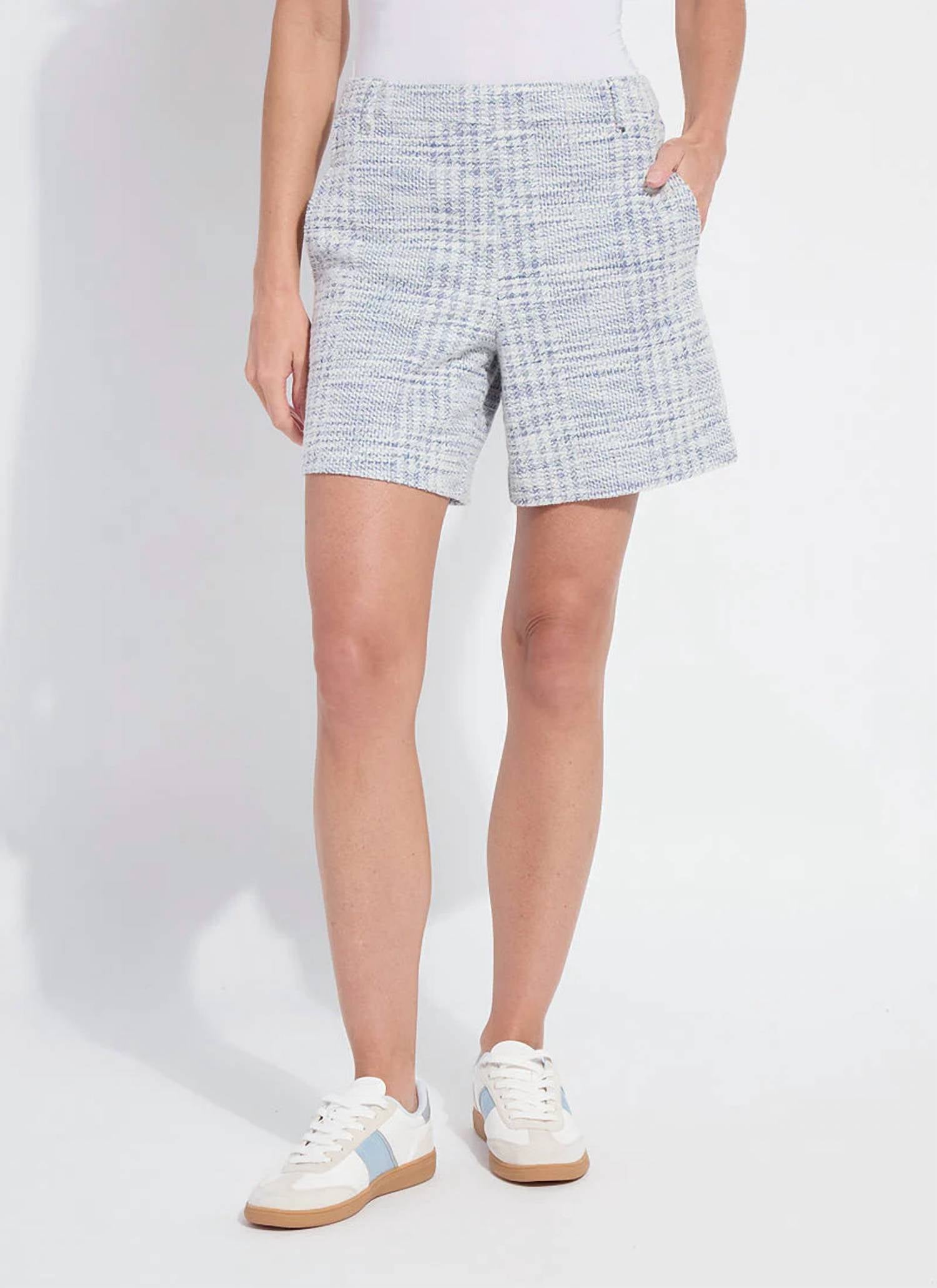 Lysse - Lily Summer Azzurro Tweed Short