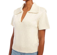 Fifteen Twenty - Evie Knit Polo Top