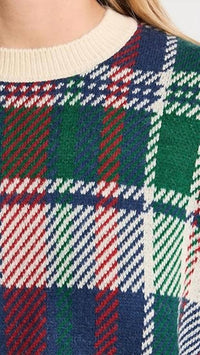 Show Me Your Mumu - Ember Plaid Sweater
