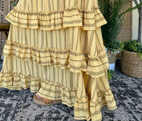 Mittoshop - Take Me To The Rodeo Honey Maxi Skirt