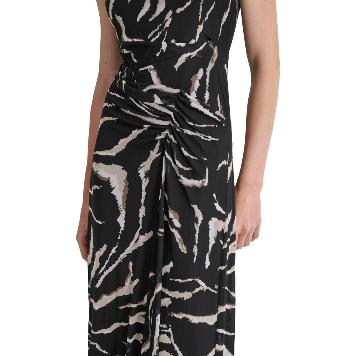 Dkny - Sleeveless Cowl Neck Maxi Dress