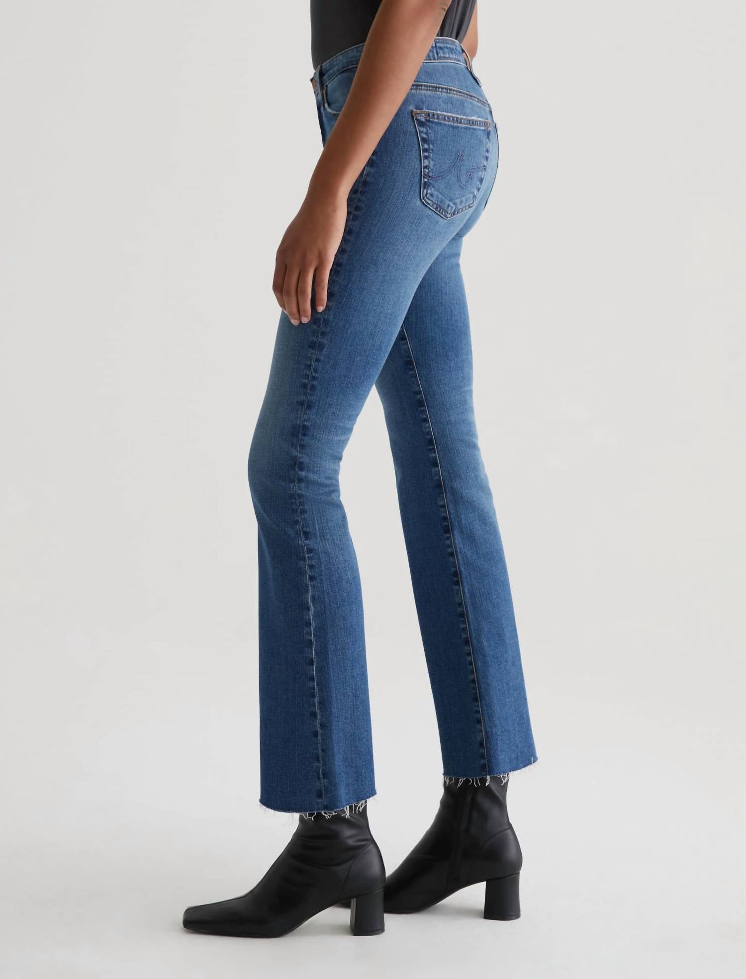 Ag Jeans - Angel Low-rise Boot Denim Jeans