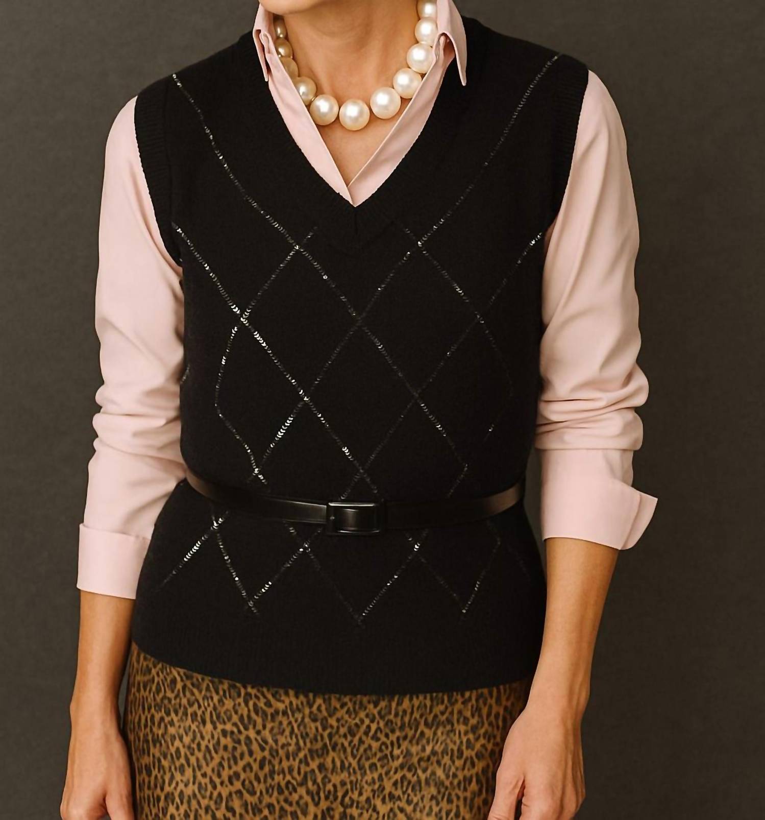 J'Envie/Eli - Chelsea Velvet Vest