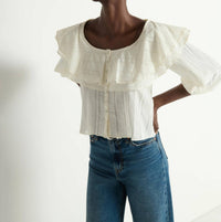 Nation Ltd - Sandra Bishop Sleeves Blouse