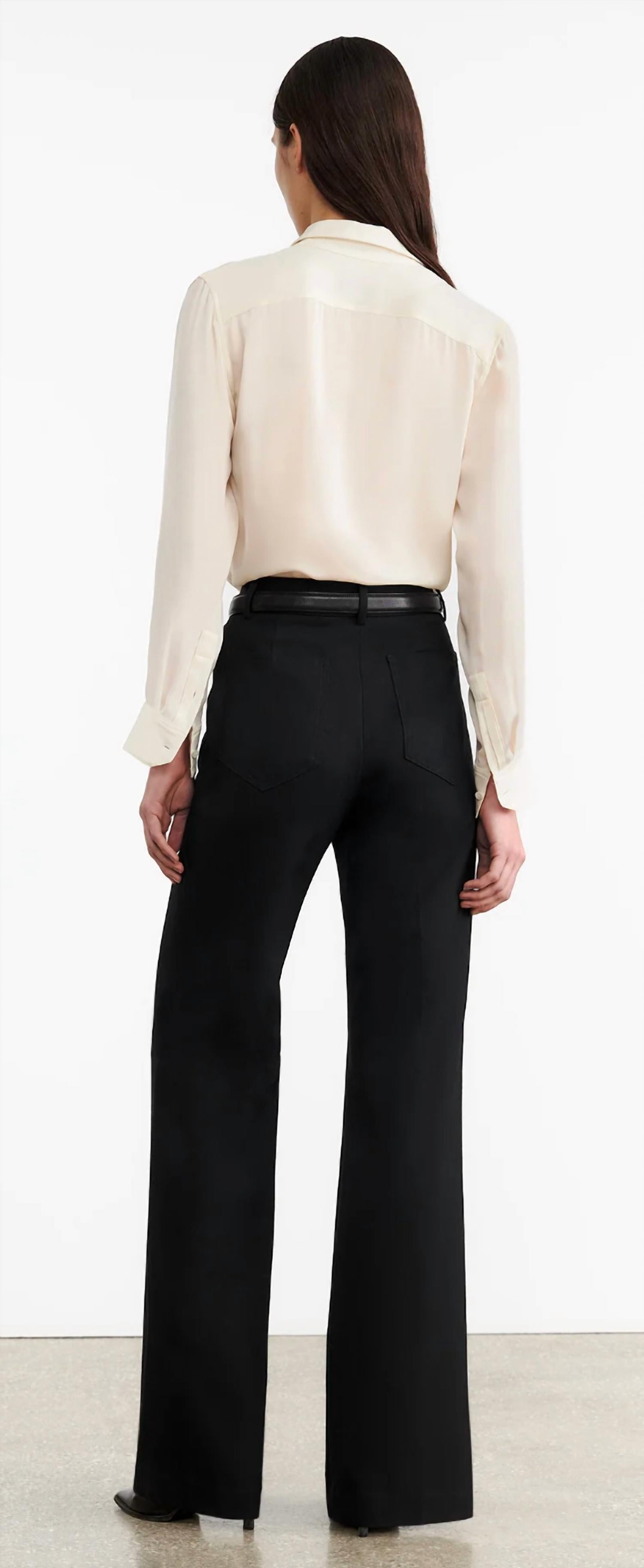 NILI LOTAN Christophe Pants in black - women's pants - detail view