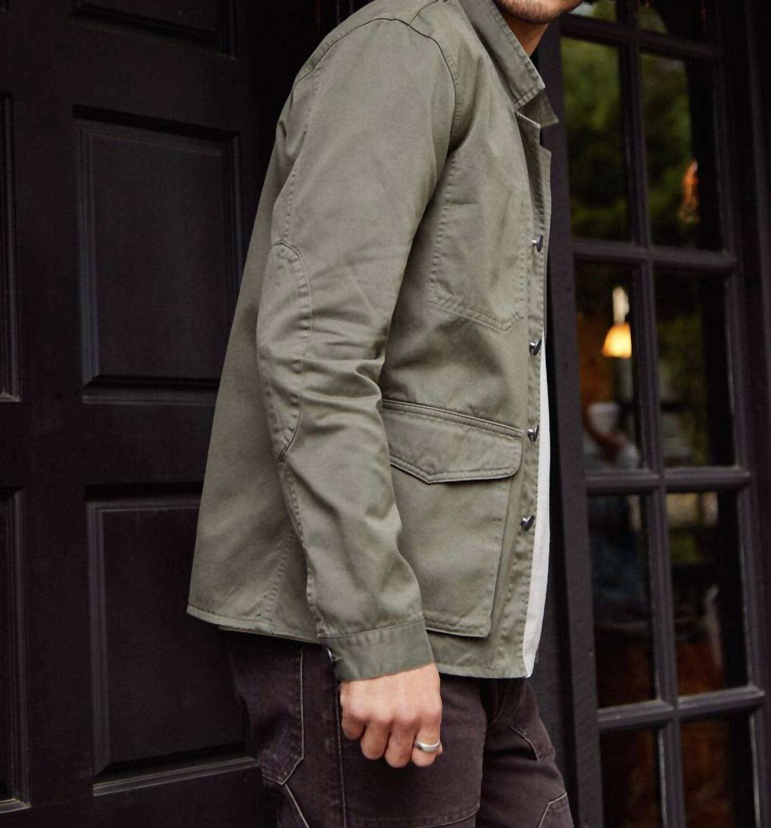 Current/Elliott - Solid Button Down Blazer