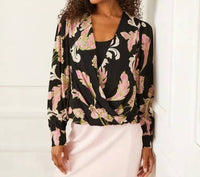 Karen Kane - Dariana Drape Front Top